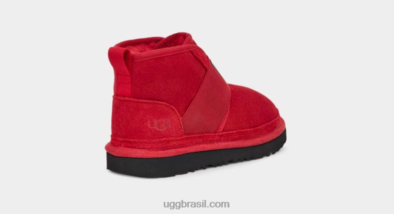 samba vermelho/preto 4VTTD249 UGG crianças gráfico neumel ii