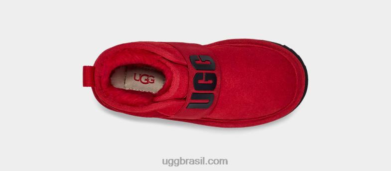 samba vermelho/preto 4VTTD249 UGG crianças gráfico neumel ii