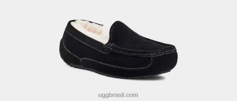 Camurça preta 4VTTD2326 UGG crianças ascot