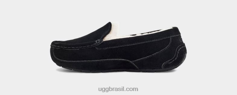 Camurça preta 4VTTD2326 UGG crianças ascot