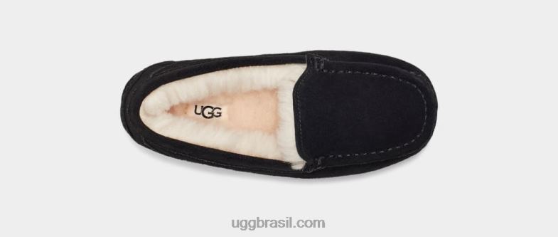 Camurça preta 4VTTD2326 UGG crianças ascot
