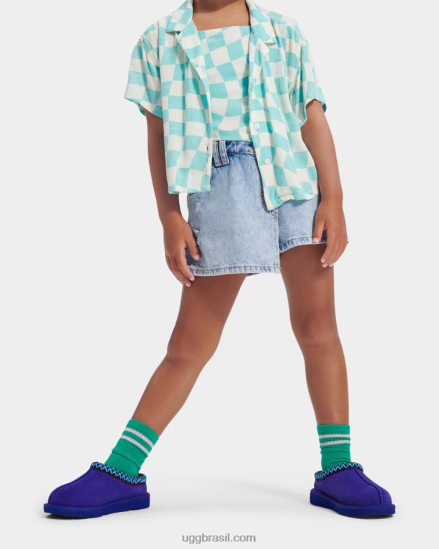 azul marinho 4VTTD1732 UGG crianças chinelo tasman ii