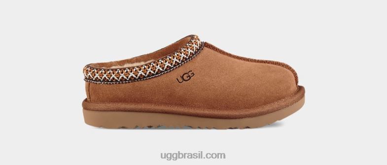 castanha 4VTTD1663 UGG crianças chinelo tasman ii