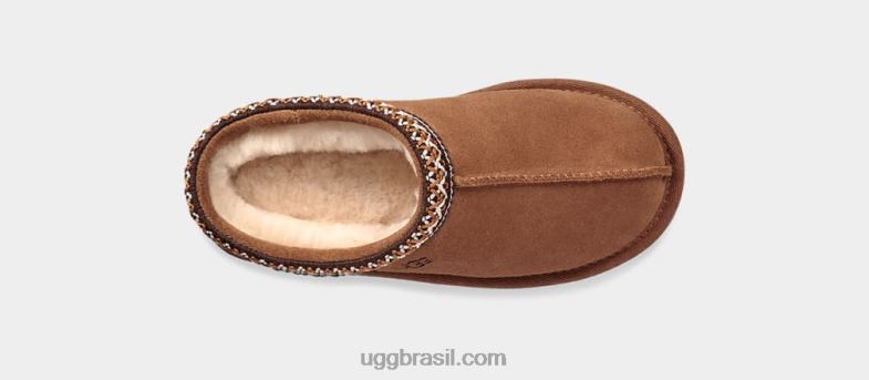 castanha 4VTTD1663 UGG crianças chinelo tasman ii