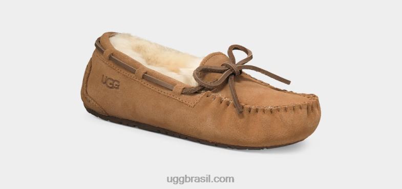 castanha 4VTTD2091 UGG crianças chinelo dakota