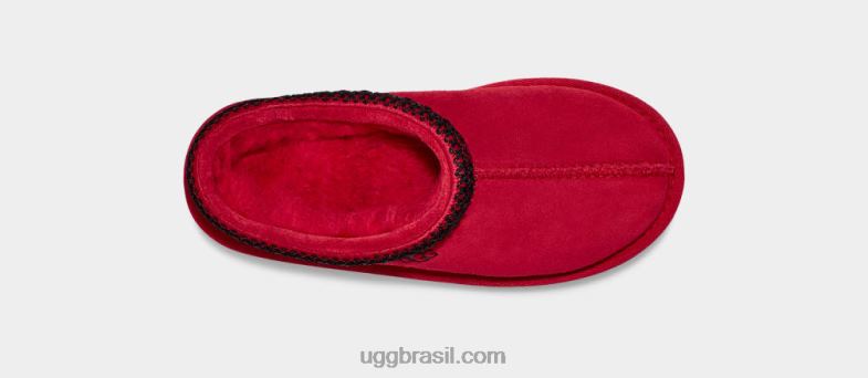 samba vermelho 4VTTD1734 UGG crianças chinelo tasman ii