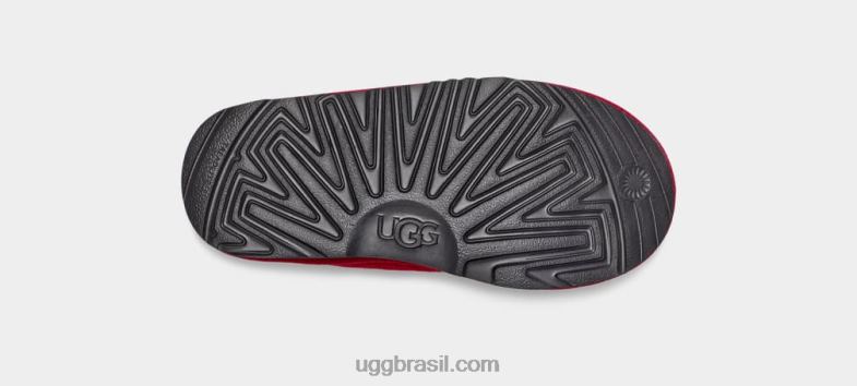 samba vermelho 4VTTD1734 UGG crianças chinelo tasman ii
