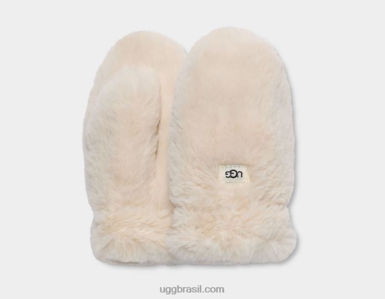nimbo 4VTTD1748 UGG crianças luva de pele falsa