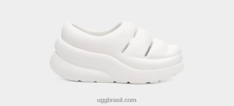 Branco brilhante 4VTTD248 UGG crianças esporte sim tamanco