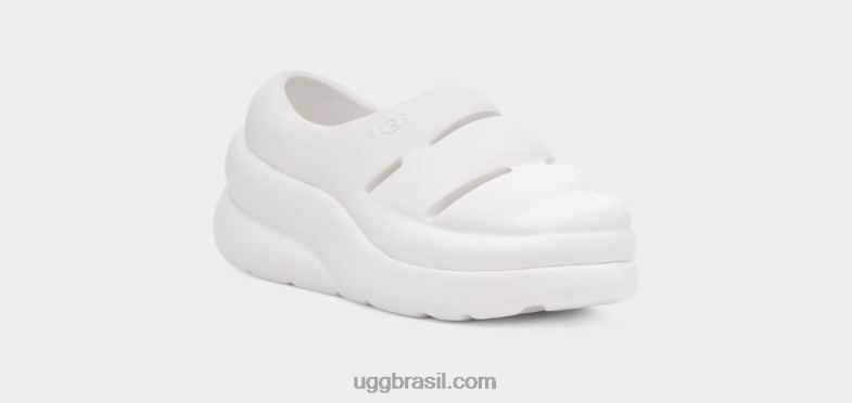Branco brilhante 4VTTD248 UGG crianças esporte sim tamanco