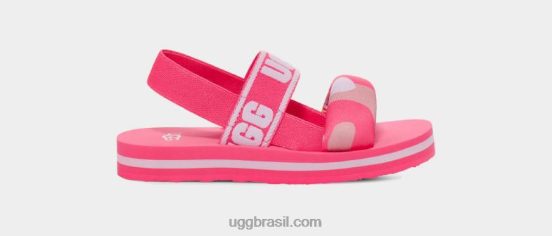 caramelo rosa 4VTTD1674 UGG crianças zuma sling camopop