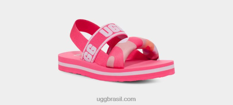 caramelo rosa 4VTTD1674 UGG crianças zuma sling camopop