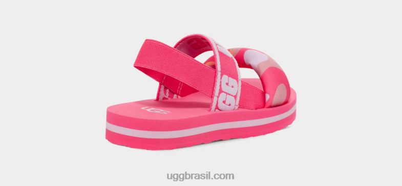 caramelo rosa 4VTTD1674 UGG crianças zuma sling camopop