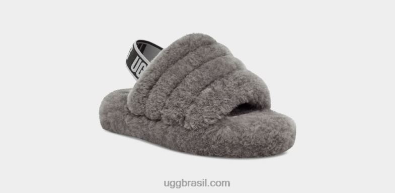 carvão 4VTTD1740 UGG crianças fofo sim deslize