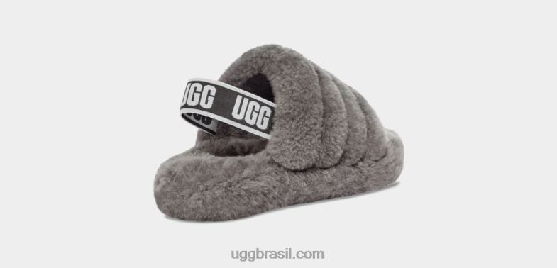 carvão 4VTTD1740 UGG crianças fofo sim deslize