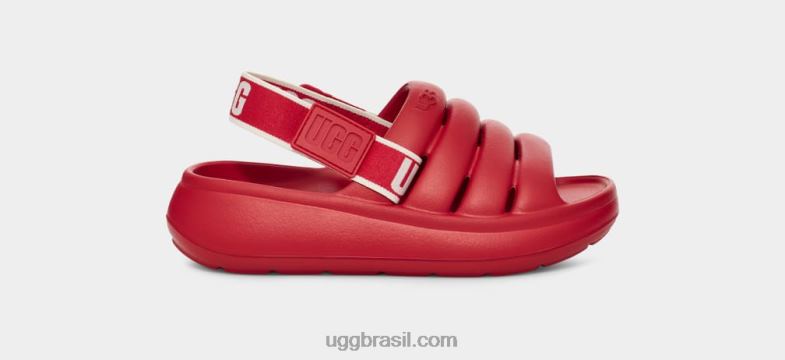 samba vermelho 4VTTD1667 UGG crianças esporte sim