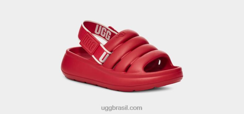 samba vermelho 4VTTD1667 UGG crianças esporte sim