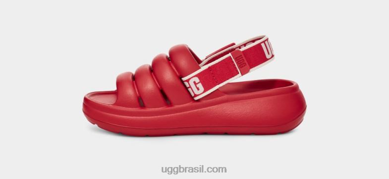 samba vermelho 4VTTD1667 UGG crianças esporte sim