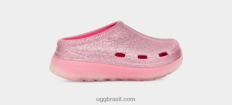 rosa 4VTTD2088 UGG crianças glitter esportivo tasman