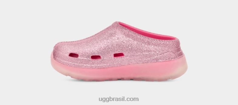 rosa 4VTTD2088 UGG crianças glitter esportivo tasman