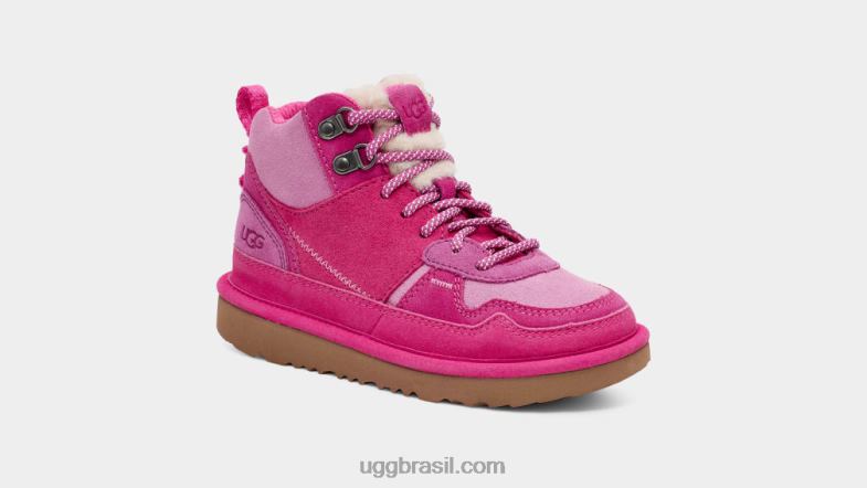 sorbet de framboesa/esteva 4VTTD2086 UGG crianças Highland Oi herança