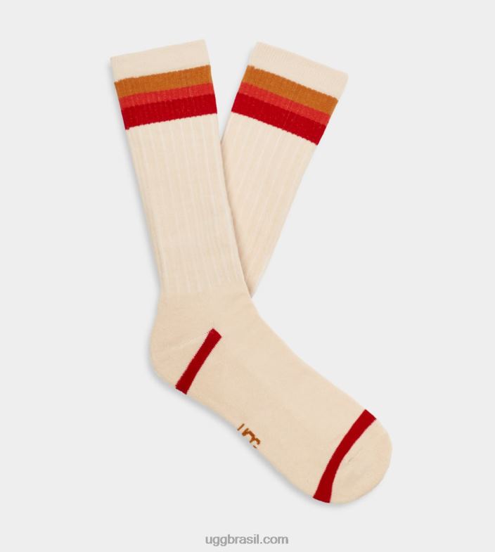 pôr do sol no deserto multi 4VTTD2310 UGG homens meia noel três listras
