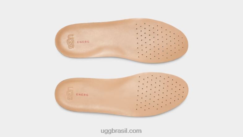 natural 4VTTD202 UGG homens palmilha de couro premium