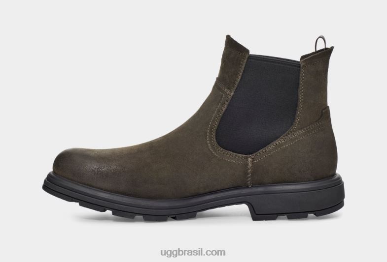 camurça azeitona escura 4VTTD199 UGG homens chelsea biltmore