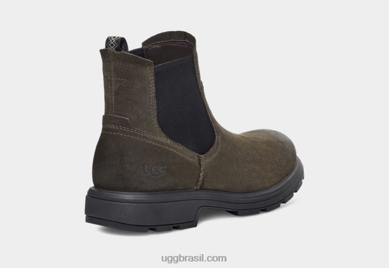 camurça azeitona escura 4VTTD199 UGG homens chelsea biltmore