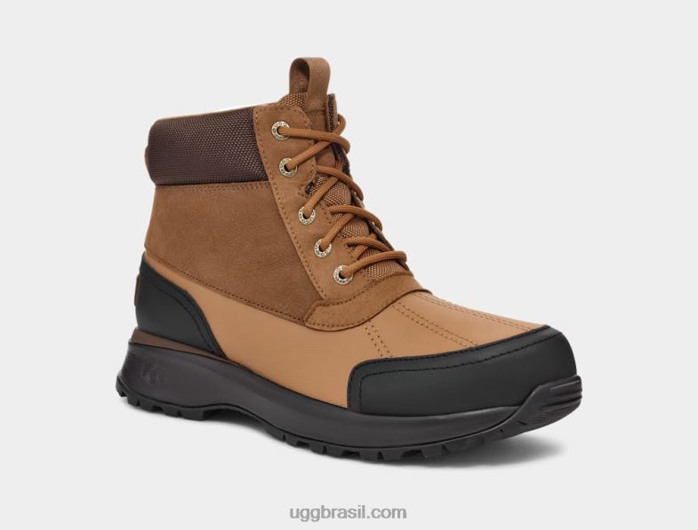 castanha 4VTTD1492 UGG homens bota de pato emmett