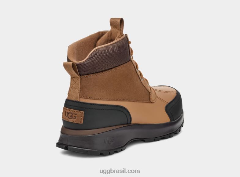 castanha 4VTTD1492 UGG homens bota de pato emmett