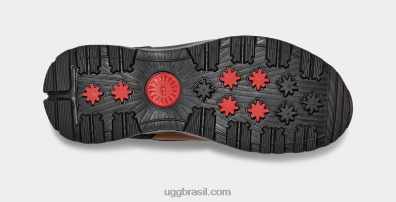 castanha 4VTTD1492 UGG homens bota de pato emmett