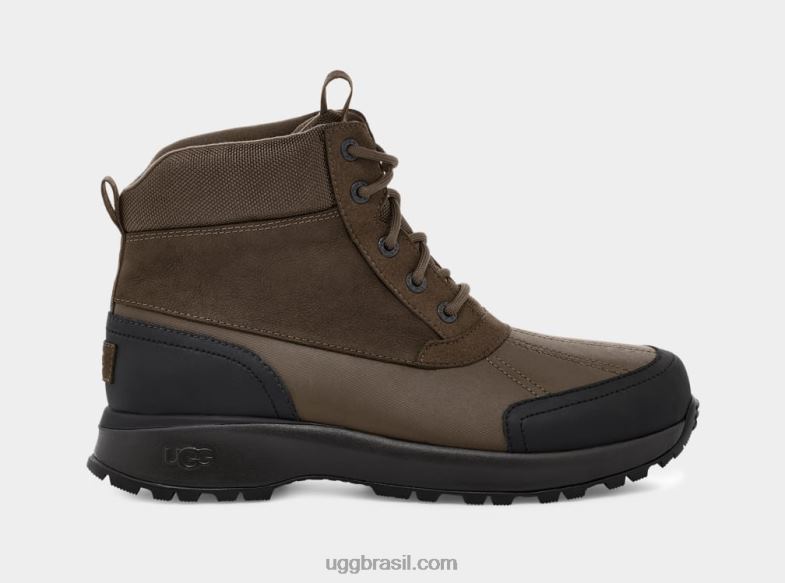 cerveja preta 4VTTD1494 UGG homens bota de pato emmett