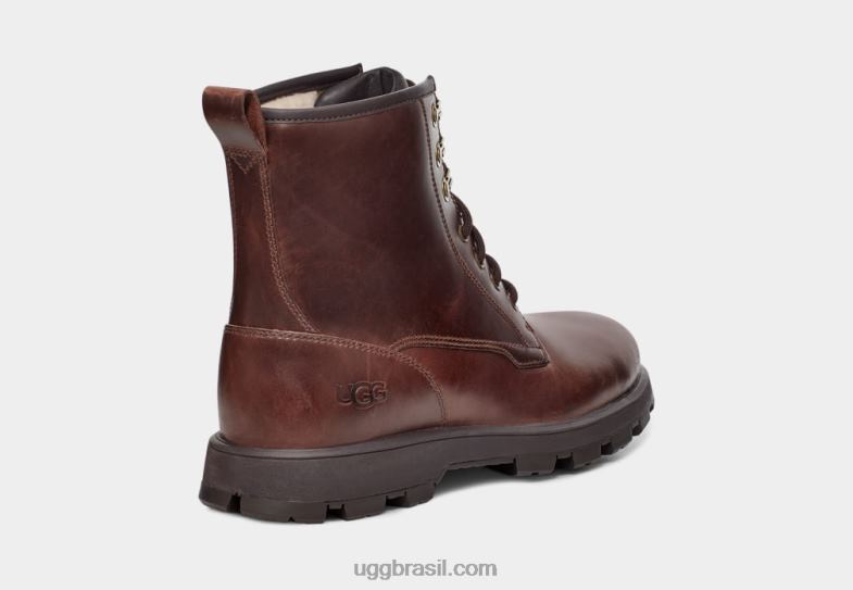 couro castanho 4VTTD1518 UGG homens Kirkson