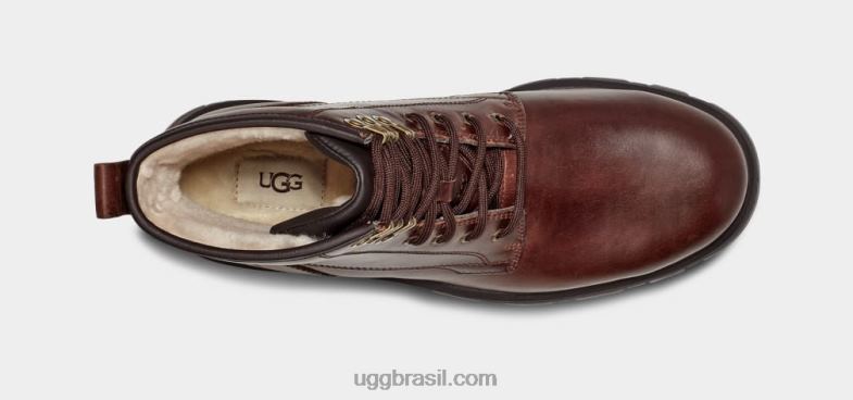 couro castanho 4VTTD1518 UGG homens Kirkson