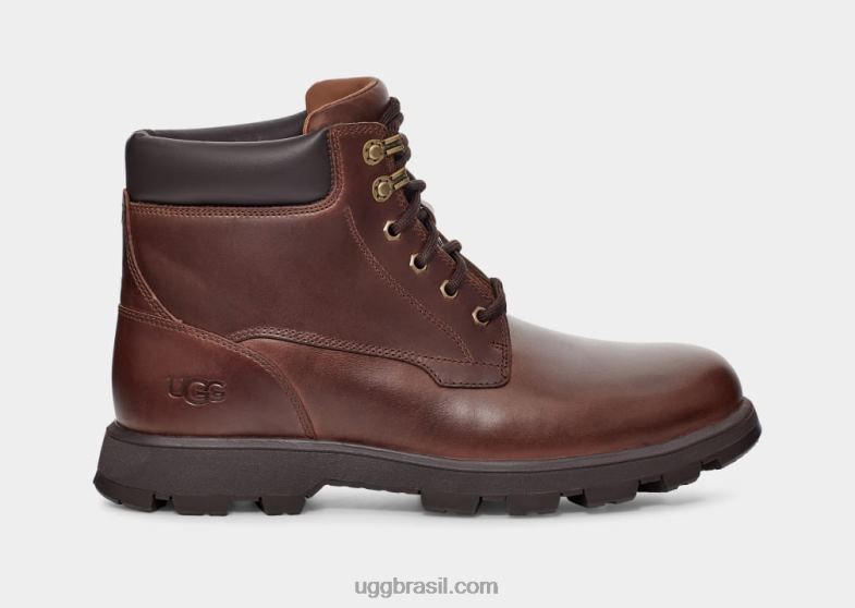 couro castanho 4VTTD1536 UGG homens stenton