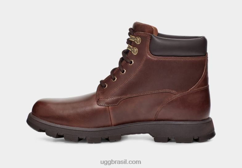 couro castanho 4VTTD1536 UGG homens stenton