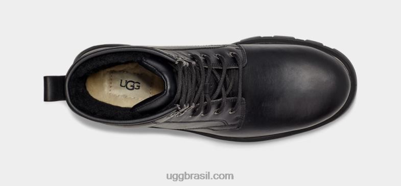 couro preto 4VTTD1517 UGG homens Kirkson