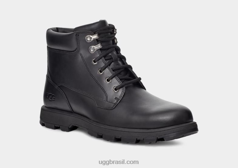 couro preto 4VTTD1535 UGG homens stenton