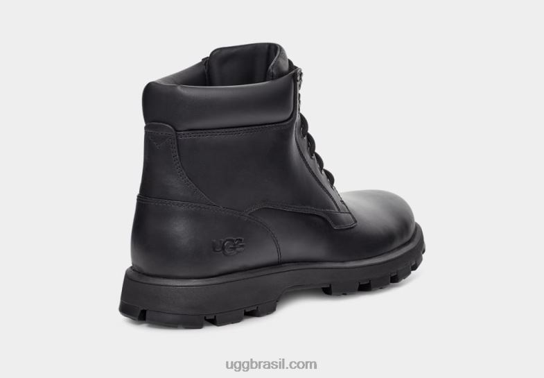 couro preto 4VTTD1535 UGG homens stenton
