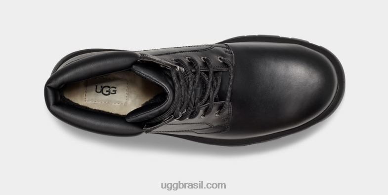 couro preto 4VTTD1535 UGG homens stenton