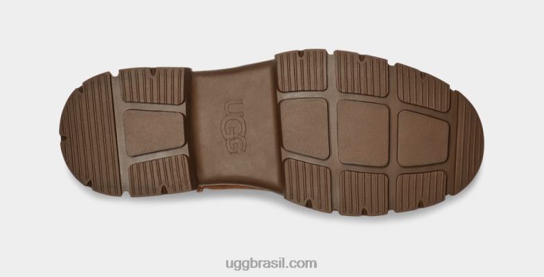 camurça castanha 4VTTD194 UGG homens skyview chelsea camurça