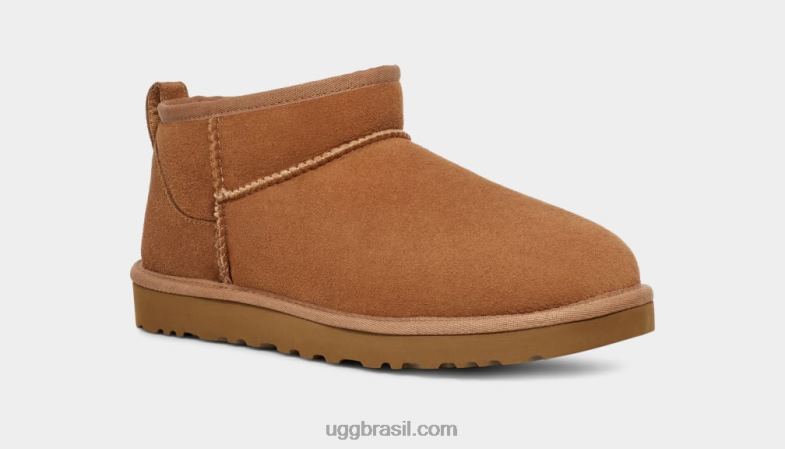 castanha 4VTTD1509 UGG homens clássico ultra mini