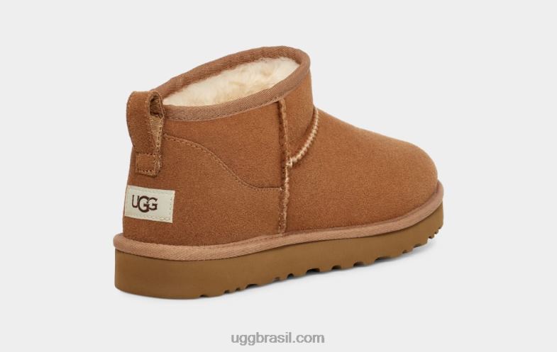 castanha 4VTTD1509 UGG homens clássico ultra mini