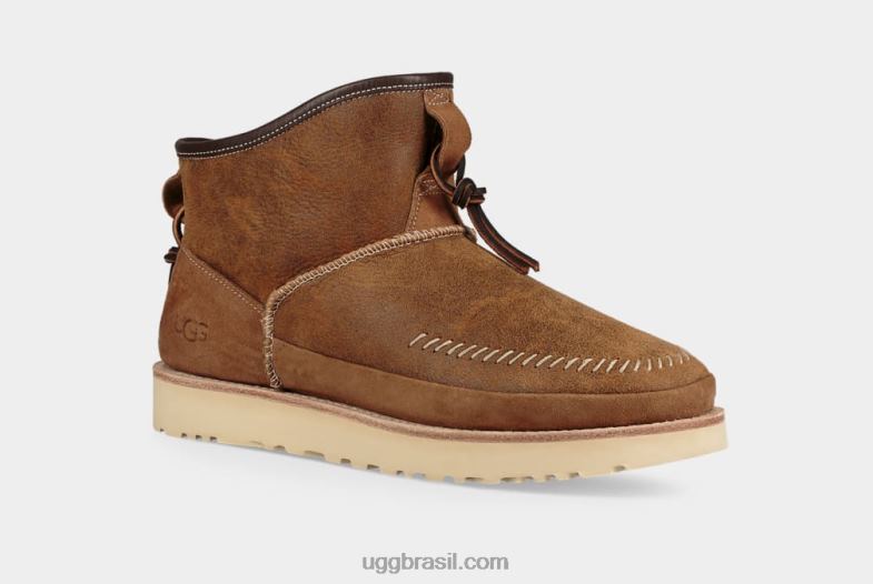 castanha 4VTTD2080 UGG homens bota bombardeiro de acampamento