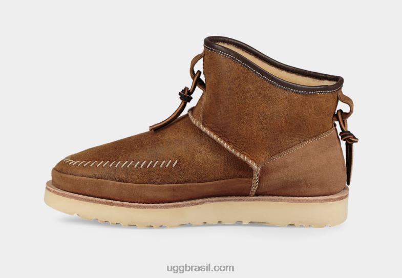 castanha 4VTTD2080 UGG homens bota bombardeiro de acampamento