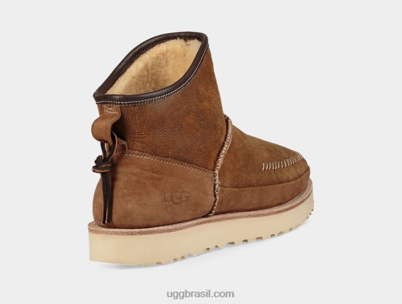 castanha 4VTTD2080 UGG homens bota bombardeiro de acampamento