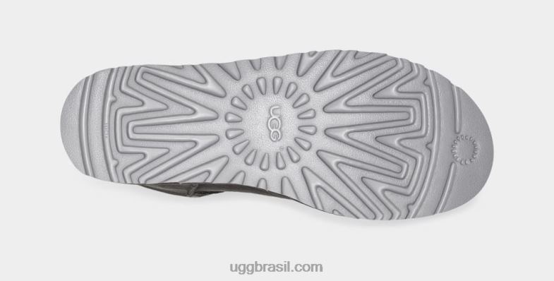 cinza escuro 4VTTD1407 UGG homens mini bota classica