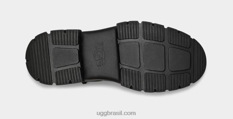 couro preto 4VTTD205 UGG homens pull-on clássico skyview