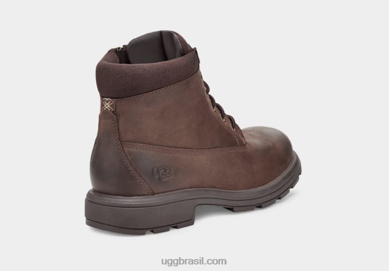 couro resistente 4VTTD1605 UGG homens biltmore bota cano médio bico liso